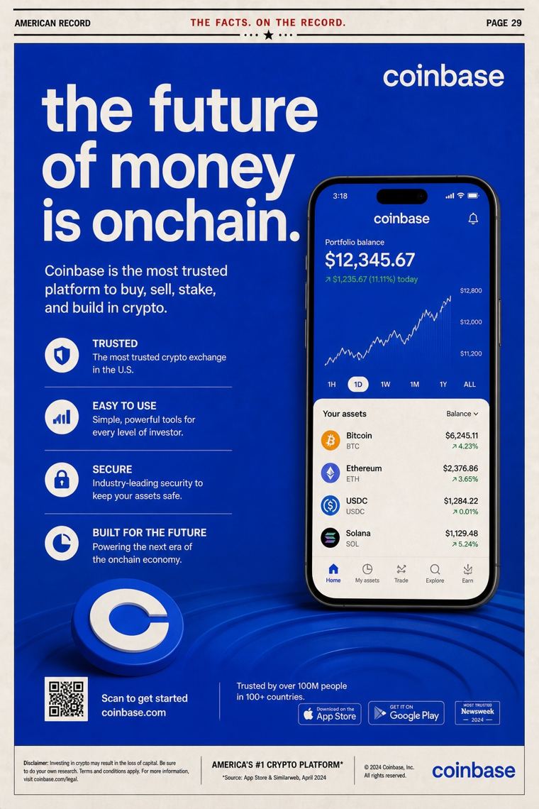 Sample full page ad preview